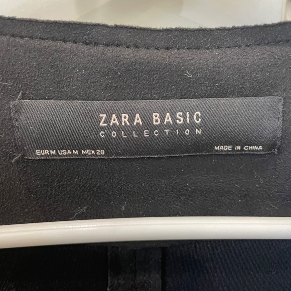 Zara Women’s black suede jacket/blazer - Picture 3 of 4